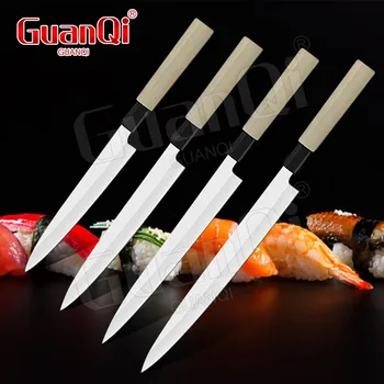 Japonské Sushi Kinfe Profesionální Losos Sashimi Sushi Vaření Profesionální Nůž Šéfkuchaře Kuchyně Nůž Rybí Filet Sashimi Nože