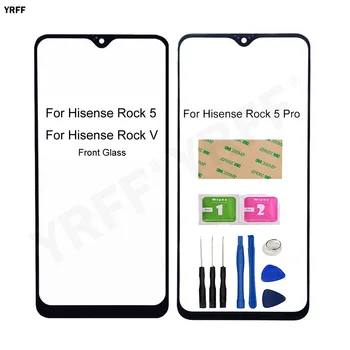 Pro Hisense Rock V Přední Skleněná Dotyková Obrazovka Panel Pro Hisense Rock 5 Pro (Bez Dotykové Obrazovky), Mobilní Telefon Opravy, Montážní Díly