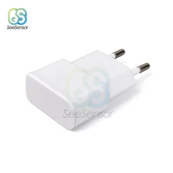 5V 2A EU USA Plug USB Bílá Černá Nabíječka 1 Port Rychlé Nabíjení Cestovní Úprava Napájecí Adaptér Elektrické zásuvky pro Mobilní