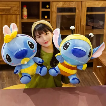 Disney Stitch Plyšová Panenka Hračky Anime Steh Plyšové Panenky Roztomilé Kreslené Stich Plyšové Hračky, Děti, Děti, Vánoční Dárek K Narozeninám