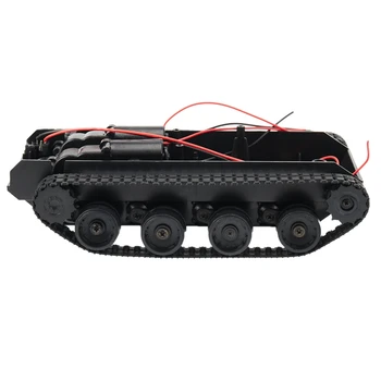 Rc Tank Inteligentní Robot, Tank, Auto Podvozek Kit Gumové Sledovat Prolézací Modul Pro Arduino 130 Motor Diy Robot Hračky Pro Děti