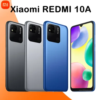 Globální ROM Xiaomi Redmi 10A Smartphone 5000mAh 6.53 MTK Helio G25 Octa Core 13MP Fotoaparát