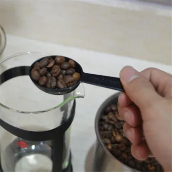 Kávová Lžička 7 g Standardní Měřicí Lžíce Dual-Použijte Fazole Lžíce Prášku Lžíce Kávovar Doplňky