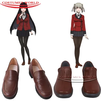 2020 Anime Kakegurui Jabami Yumeko Boty Cosplay boty boty Momobami Kirari Cosplay boty boty Halloween Kostým Příslušenství