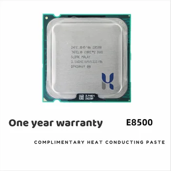 Intel Core 2 Duo Processor E8500 (6M Cache, 3.16 GHz, 1333 MHz FSB)SLB9K EO LGA775 Desktop CPU Intel centrální procesorová jednotka