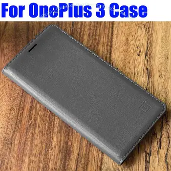 Pro ONEPLUS 3 3T Případě, Nejlepší Kvalita, Luxusní PU Kůže Flip kryt Pro OnePlus3 3T Inteligentní Wake UP/Sleep 