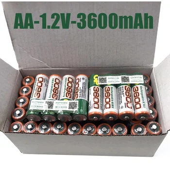 AA Dobíjecí Baterie pilastr = předěl m Recargables AA 3600mah 1.2 V Ni-mh AA Baterie Baterie Pouze Svazek 1 Cn(původu)