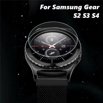 Screen Protector Sklo pro Samsung Gear S3 Hranice Klasické S2 Ochranný Film na Zařízení Pro Sport, S4 Galaxy Smartwatch Příslušenství