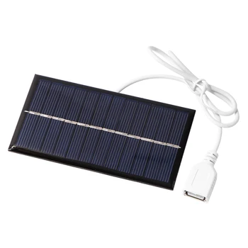 3W 5V 400mA Solar Panel USB Vodotěsné Venkovní Camping Přenosné Mobilní Telefon Baterie Solární Nabíječka pro Mobilní Telefon Power Bank