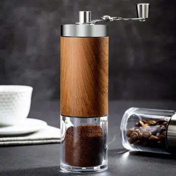 Ruční Mlýnek na Kávu s Nastavitelnou Hrubosti Nastavení Skládací Ruční mlýnek s Keramickými Burr pro Espresso Fazole