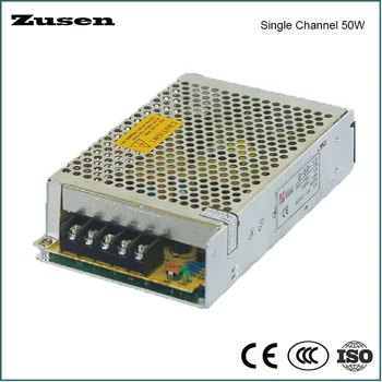 Zusen S-50W jedné Skupiny Spínače Výstup Napájení s LED Světly zobrazení 85~246VAC Do 5V, 12V, 15V 24V