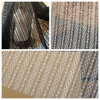 vertikální krajky ok sukní tkaniny DIY ruční oblečení tkaniny domácí textilní závěs pozadí dekorativní faric