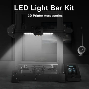 3D Tiskárna LED Světla Bar Kit 24V 2W 6000K LED Čip Energie Úspory Energie Lampa Pro Ender 3 /3 Pro / 3 V2 / CR6 SE Příslušenství