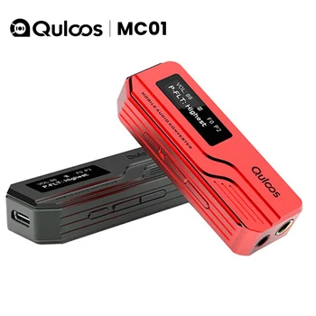 QULOOS QLS MC01 MC01se Přenosný USB DAC/AMP Duální Vlajková loď CS43131 hi-fi Dekodér, Sluchátkový Zesilovač 4.4 mm/3,5 mm USB Type-C
