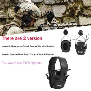 Originální Taktické Elektronické Snímání Ch Venkovní Sportovní Anti-hluk Headset Vliv Zesílení Zvuku