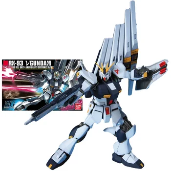 Bandai Gundam Modelu Sada Anime Postava HGUC 1/144 RX-93 Nové Nu Gundam Originální Gunpla Model Anime Akce Obrázek Hračky pro Děti