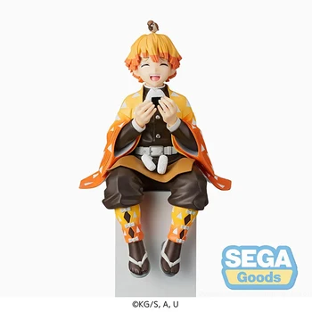 SEGA Původní Démon Slyaer Agatsuma Zenitsu Rýže Míč Ver. Collectile Kawaii Model Anime Obrázek Akční Obrázek Hračky pro Děti