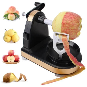 Multifunkční Ruční zalomené Apple Škrabka Fréza Kráječ Ovoce Peeling Stroj, Škrabka na Brambory Kuchyň Corer Fréza