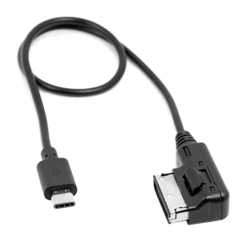 CY CY Média V AMI MDI USB-C, USB 3.1 Type-C Charge Kabel Pro Auto VW 2014 AUDI A4 A6 Q5 Q7