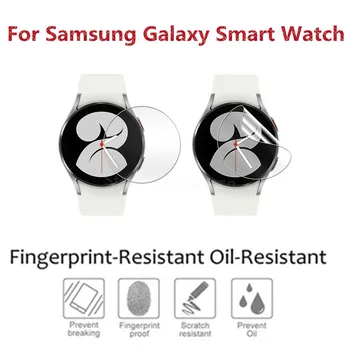 Plné Tvrzené Sklo / Soft Clear Screen Protector Film Pro Samsung Galaxy Dívat 4 × 40 mm, 44mm klasické 42mm 46mm Watch3 41mm 45mm