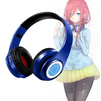 Sanjiu Anime Cosplay Headset s Miku Nakano Japonský Znak Hlas Typický Paterčata Bezdrátový Headset, Sluchátka