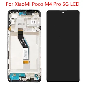 Původní Xiaomi Poco M4 Pro LCD 10 Dotkne Screen Digitizer Vyměnit Za Poco M4 Pro 5G 21091116AG MZB0BGVIN Displej
