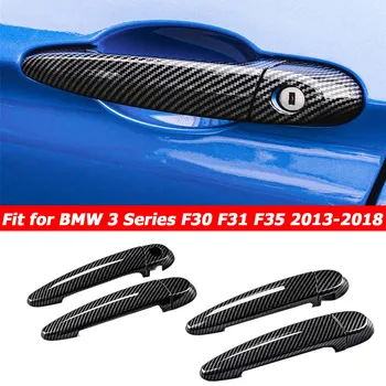 F30 F31 Vnější kliky Dveří Kryt Střihu Lišta LHD Pro BMW F30 F35 F34 E70 E71 E84 F25 F26 F20 2013-2018 Auto Příslušenství, ABS