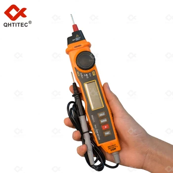 QHTITEC Digitální Multimetr Pen AC DC Ampérmetr Voltmetr 3 V 1 bezkontaktní Detekce Napětí Profesionální Elektrikář Nástroje
