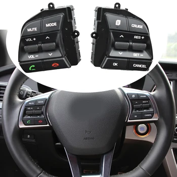 Kvalitní Volant Ovládací tlačítko Spínače Tempomatu R&L pro Hyundai Sonata JESTLI 2016-2018