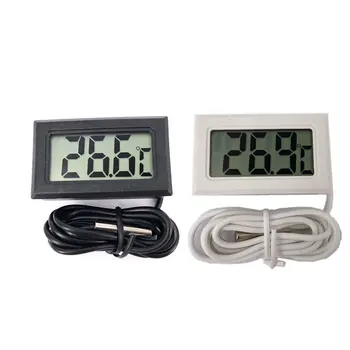 LCD Digitální Teploměr pro Mrazírenské Teploty -50~110 stupňů Lednička Lednice Teploměr