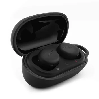 Ochranné Silikonové Pouzdro Nabíjecí Rámeček TPU Soft Shell Skladování Taška Pro Sony WF-XB700 WF XB 700 Sluchátka Headset Sluchátka