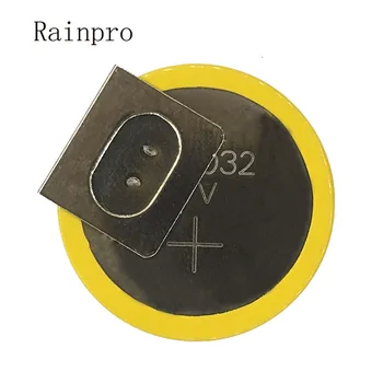 Rainpro 2KS/MNOHO CR2032 3V knoflíková baterie 2032 s svařování noha horizontální tři nohy