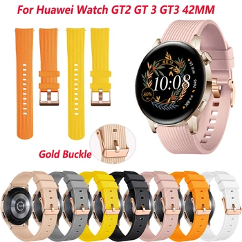 20mm Popruhy Chytré Hodinky Kapela Pro Huawei Watch GT2 GT 2 GT 3 42mm Čest GS Řemínky Watchband Sport GT3 Pro 43 mm Náramek Náramek