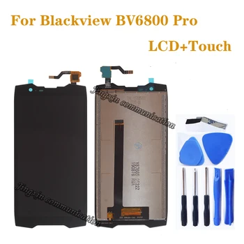 Originální Displej Pro Blackview BV6800 PRO LCD Touch Screen Digitizer Náhrada Za BV 6800 pro Obrazovky, Opravy Dílů