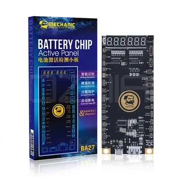 MECHANIK Baterie Aktivace deska BA27 /BA19 /BA33 pro iPhone 5-8 13 promax Samsung Xiaomi Obvod Nabíjení, Tester