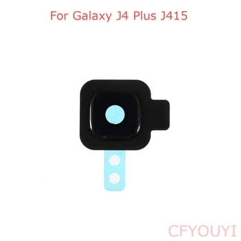 Pro Samsung Galaxy J4+ J4 Plus J415 Zadní Objektiv Fotoaparátu Kroužek Kryt s Sklo Objektivu