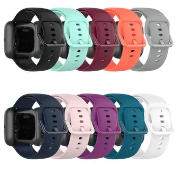 Náramek Pro Fitbit Versa 2/versa Lite/versa 1 Kapela Měkké Silikonové Náhradní Pásek Pro Fitbit Versa Blaze Smartwatch Ženy Muži