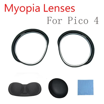 Pro pico 4 Krátkozrakost Čočky, Magnetické Brýle Anti Modré Světlo Brýle Rychle Rozebrat Ochranu VR Předpis Čočky