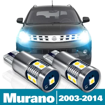 2x LED Parkovací Světlo Pro Nissan Murano 1 2 Z50 Z51 Příslušenství 2003-2014 2006 2007 2008 2009 2010 2011 2012 2013 Odbavení Lampy