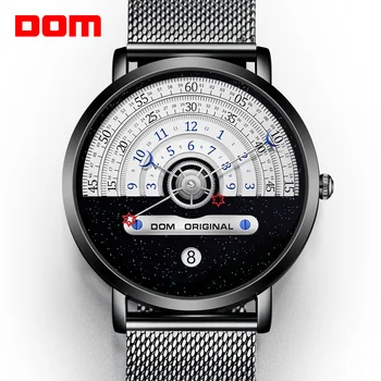 DOM Hodinky, Japonské Hnutí Vodotěsný MUŽI hodinky náramkové HODINKY hodinky pro muže Kreativní Personalizované hodinky náramkové hodinky módní
