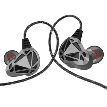 AK7 Kabelové Sluchátka, High Fidelity Snížení Hluku Ergonomické 3,5 mm Herní Stereo Sluchátka pro Nahrávání Písní