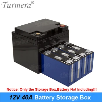 12V Baterie Úložný Box pro 3.2 V Lifepo4 Baterie Použití Může Stavět 40Ah až 100Ah pro Solární Systém Nepřetržité Napájení Turmera
