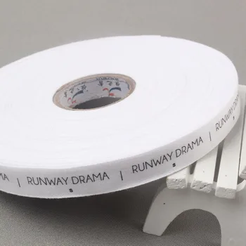 soukromé značky vytištěny Čistě bílé bavlněné roll instrukční štítky 1000ks v roli hodně