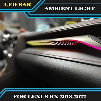 Led Aktivní Symfonie Blikající Záře inter auto okolního světla Pro Lexus RX RX300 350 2018-2022 zdobí osvětlení Hvězdné okolní lampy
