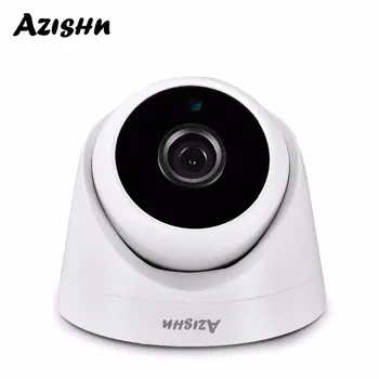AZISHN Bezpečnostní 3MP 1080P 960P 720P Vnitřní IP Kamery, Domácí CCTV, Detekce Pohybu v KOMBINACI s 2,8 mm Objektiv Dome Kamera POE