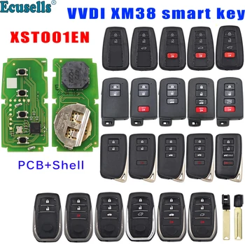 Xhorse XM38 Smart Klíč XSTO01EN 4D&8A&4A Inteligentní Klíč pro Toyota/Lexus Pro VVDI Klíčový Nástroj Podpory Rady 0020/0010/2110/0182/3330