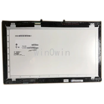 Pro Asus VivoBook N550JV N550 Q550L Q550LF 13N0-PXA0111 JA-DA5357SA LCD Displej Dotykový Displej Digitizer Sklo Montážní Rám