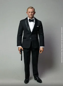 Jedenáct X kai 1/6 EXK004 Mužské Voják, Agent 007 Model Kompletní Sadu 12