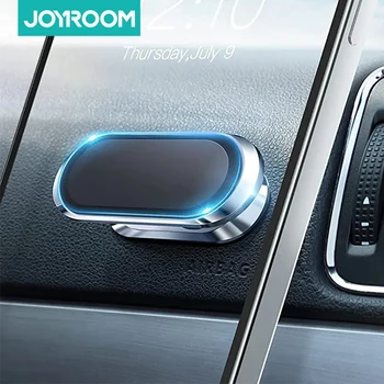 Joyroom Mini Magnetický Auto Telefon Držák pro Upgrade 8 X Magnety Kovové Magnetické 360° Rotace Telefonu, Držák Pro iPhone, Xiaomi, Huawei