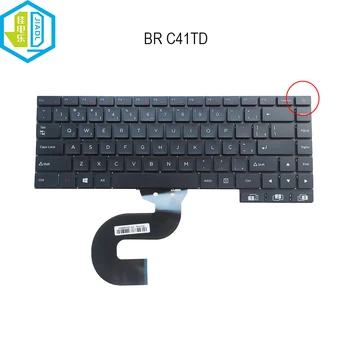 Původní Notebook Brazilian keyboard pro Positivo Pohybu C41TD C41TDI C41 SCDY-315 SCDY-315-18-1 BR Brazílie výměna klávesnice